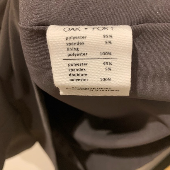 Oak & Fort Grey Romper XS NWT - Picture 5 of 8